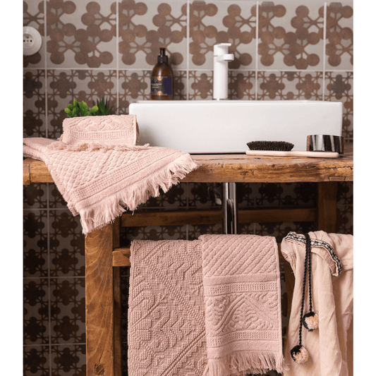 Handtuch Zoé - rosé Weißdorn Handtuch