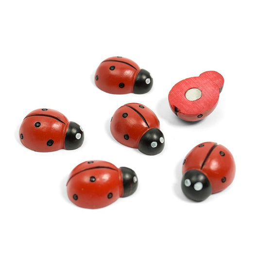 Trendform Tiermagnete 6er Set - Marienkäfer