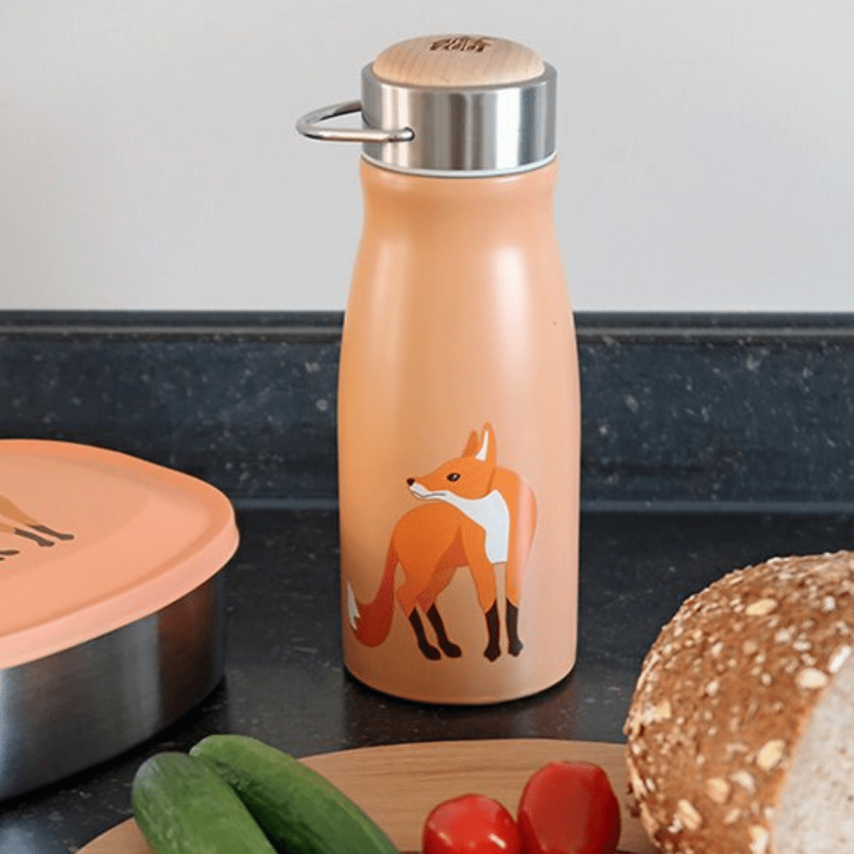 Thermosflasche für Kinder 0,3L - Fuchs