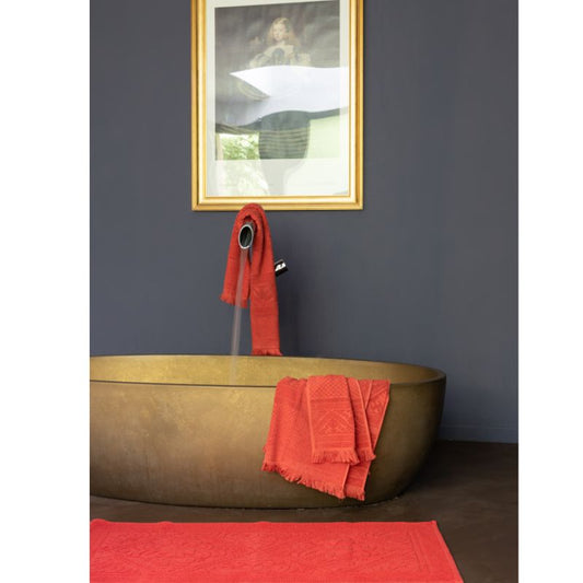 Badematte Enzo - Ziegel 54 x 64 cm Badematte