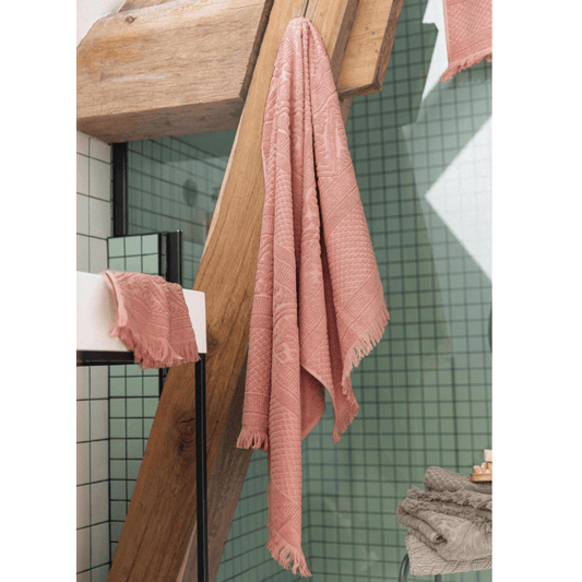 Handtuch Zoé - Lachs Handtuch