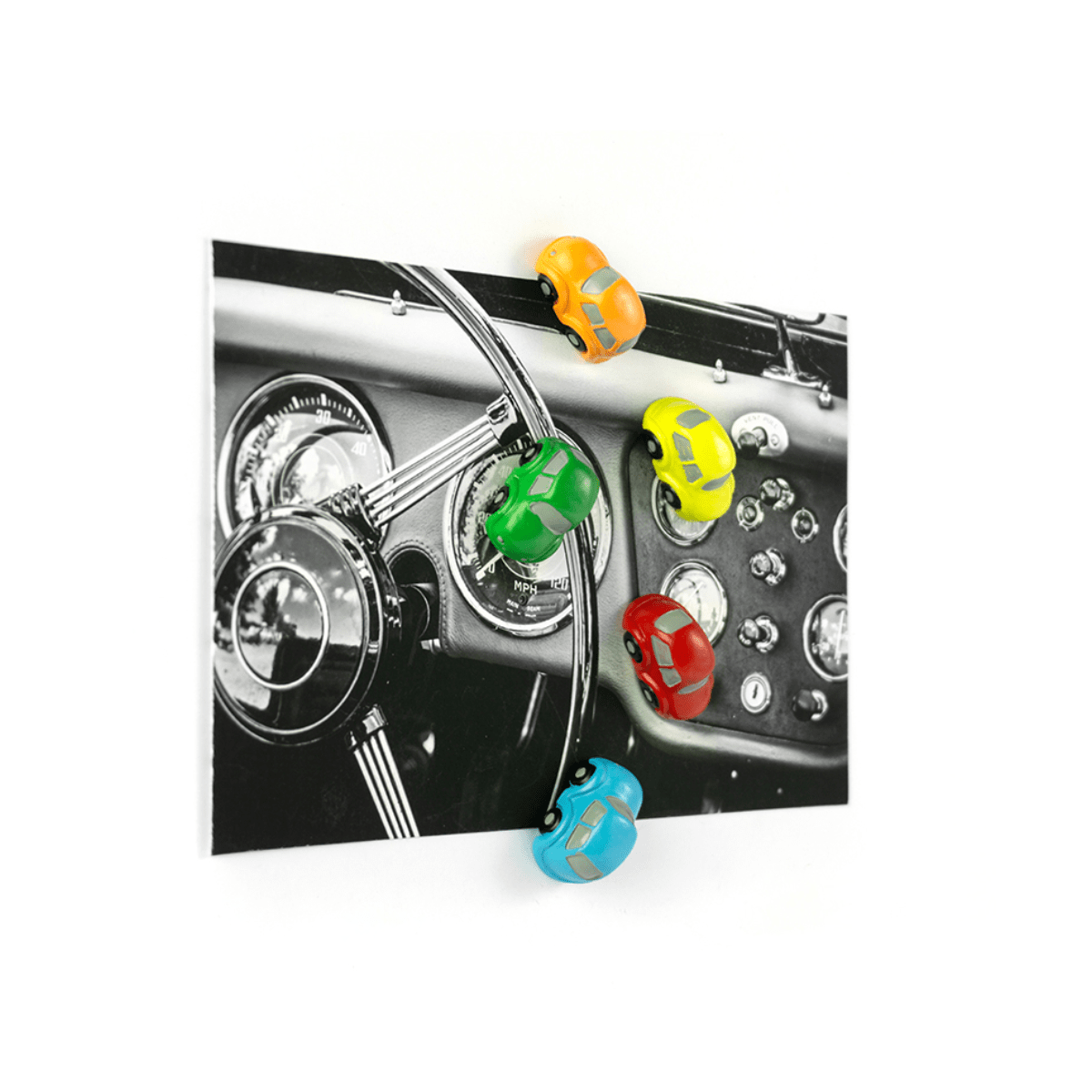 Trendform bunte Magnete 5er Set - Autos