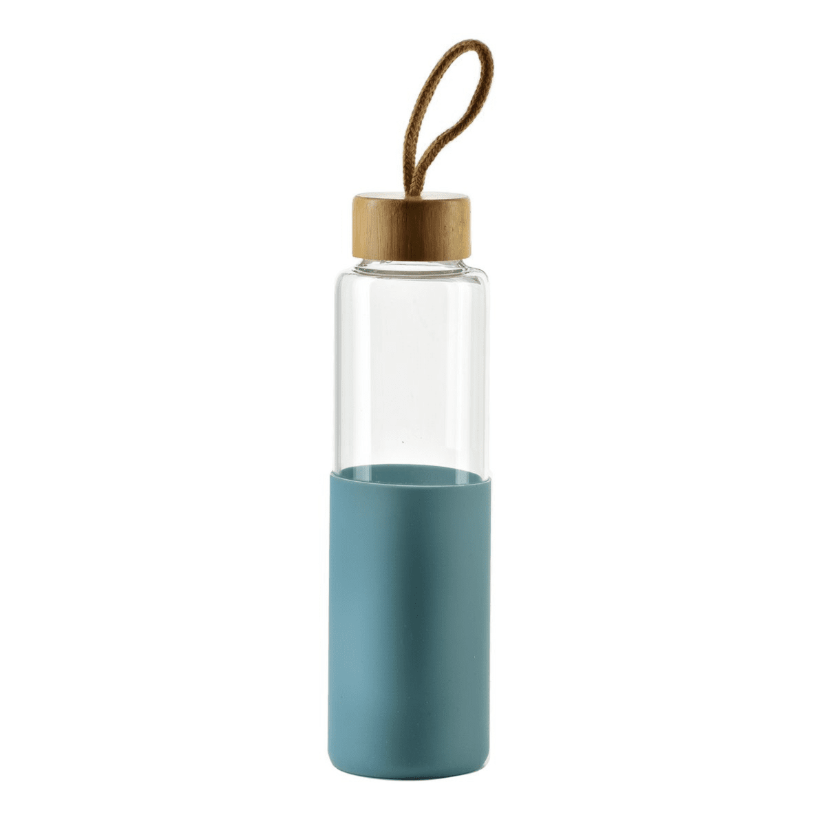 Glasflasche mit Silikonhülle – 600 ml