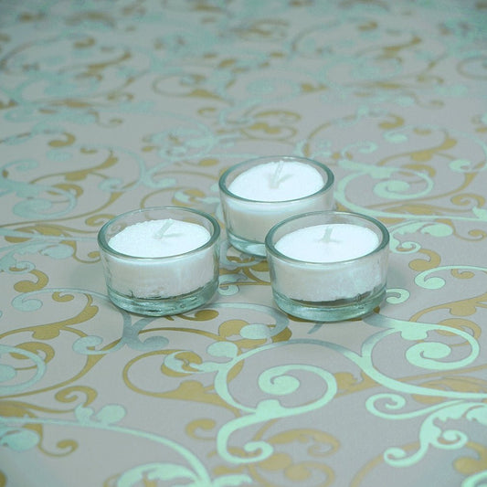 Waya nachhaltige Teelichter ohne Metallverpackung - 48 Stück