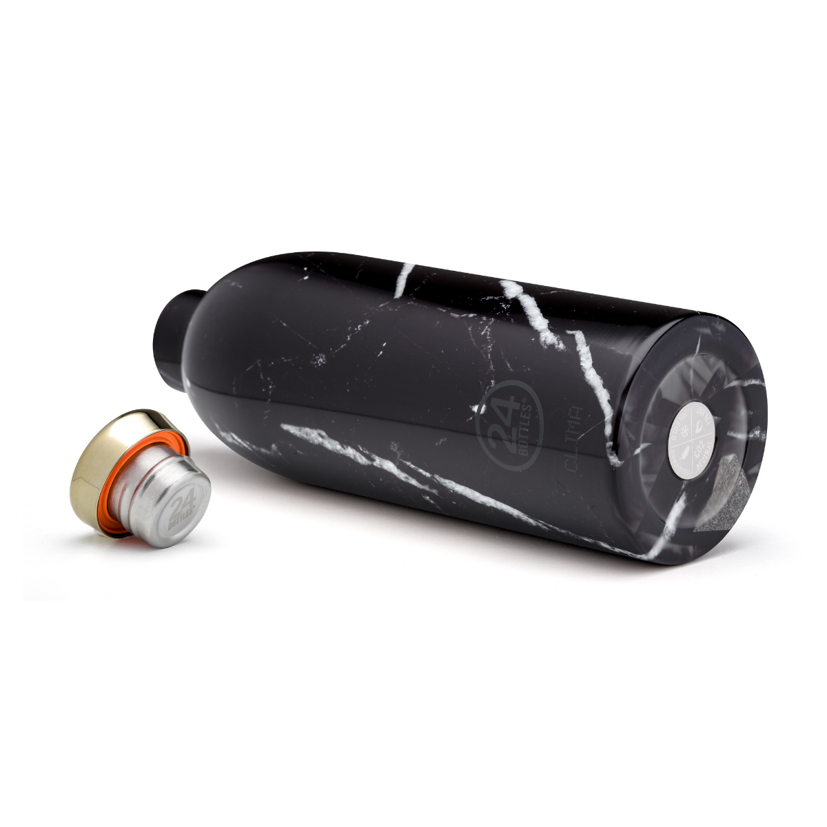 Thermosflasche - Clima Bottle - Black Marble 850ml