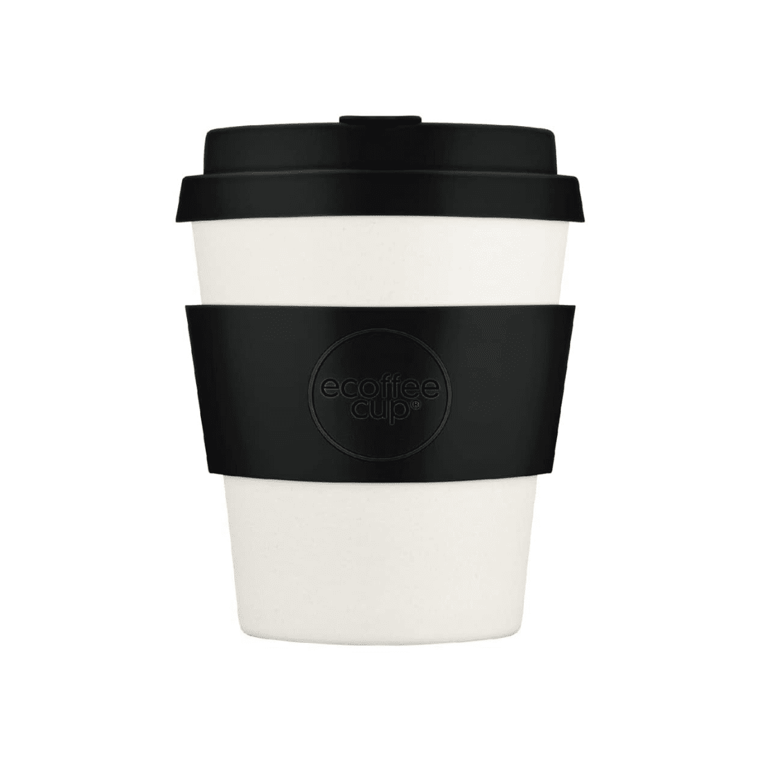 Ecoffee Cup nachhaltige Kaffeetasse To-Go - Black Nature