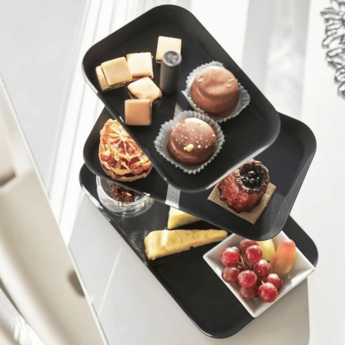 TOWER Etagere - Schwarz Etagere