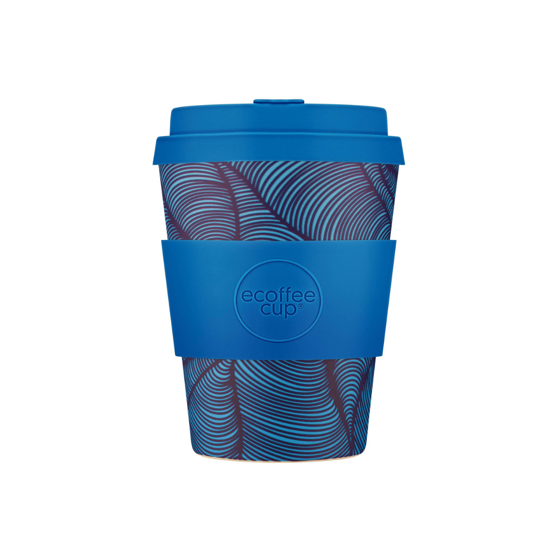 Ecoffee Cup blauer Kaffeebecher - Dotonbori