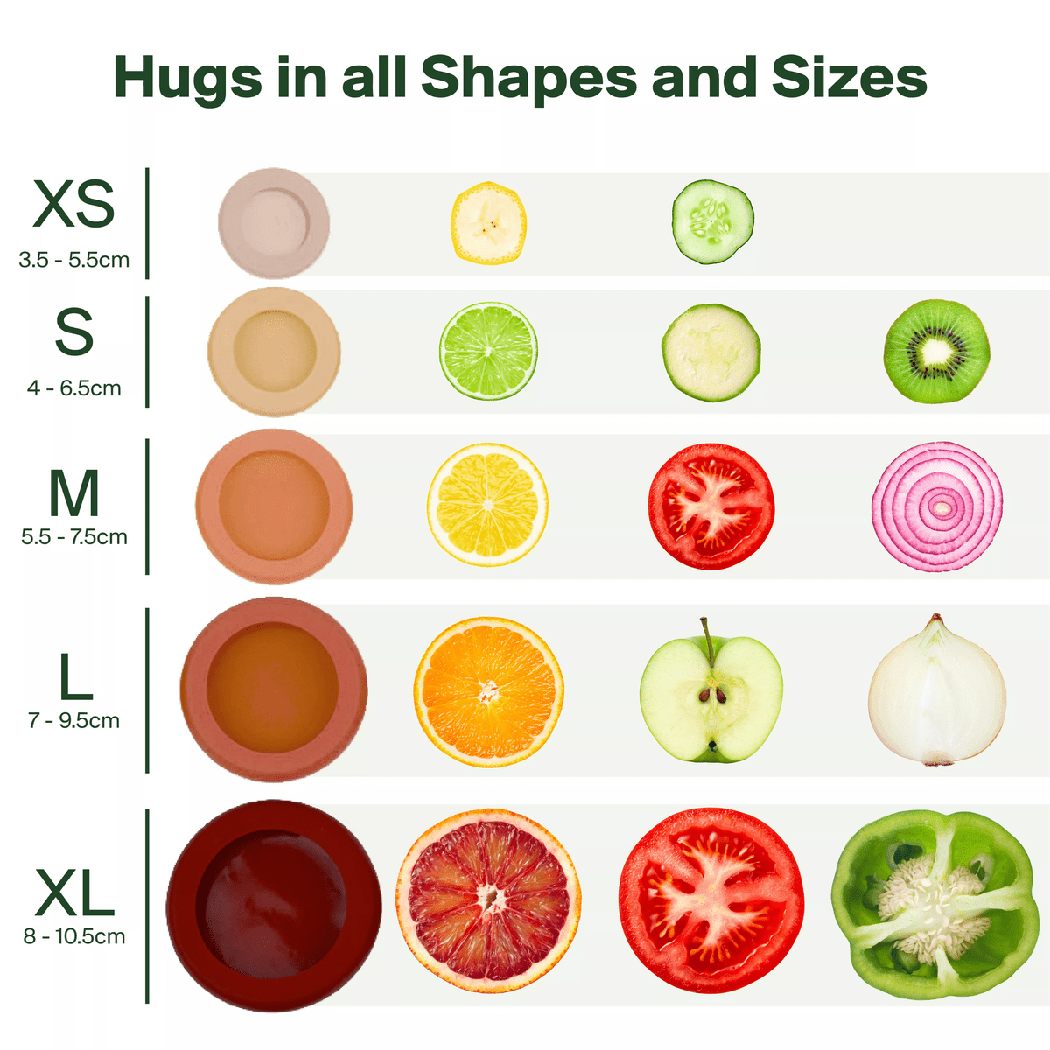 FOOD HUGGERS® Food Huggers - Lebensmittelschutz - Terra Cotta