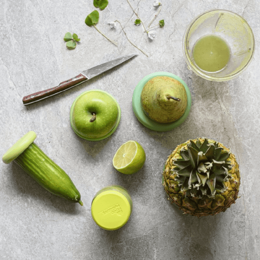 FOOD HUGGERS® Food Huggers - Food Saver - Sage Green - 5 Stück