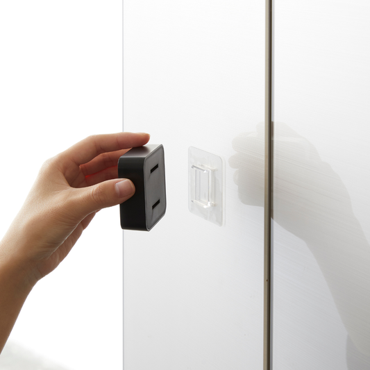 Klebehaken-Handtuchhalter - Schwarz