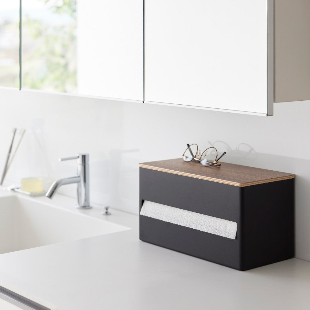 Küchenrollenhalter - Schwarz Küchenorganizer