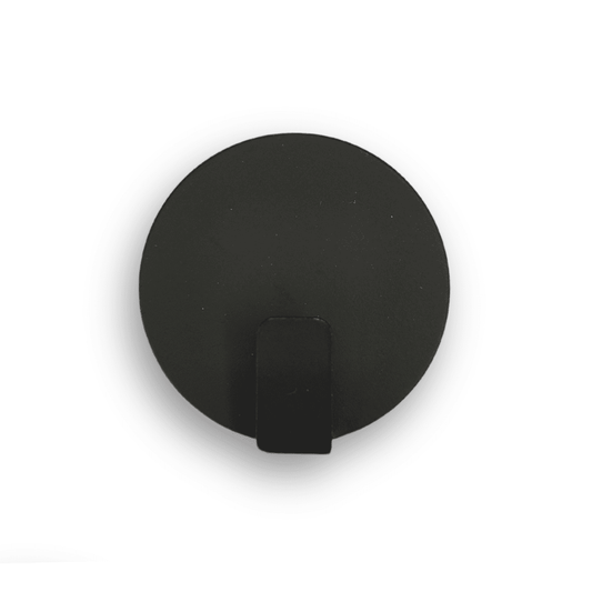 Küchenmagnet mit Haken - schwarz Kühlschrankmagnet