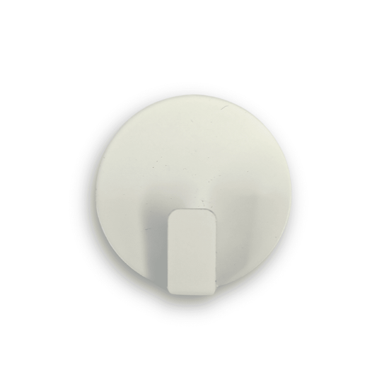 Kühlschrankmagnet mit Haken - weiß Kühlschrankmagnet