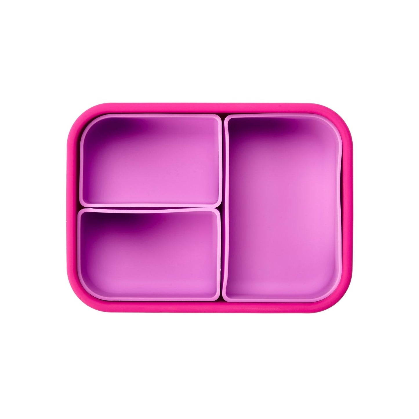Build-a-Bento Lunchbox mit herausnehmbaren Abteilen - pink