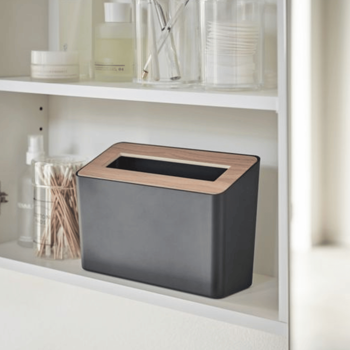 RIN Tisch-Mülleimer - Schwarz Mülleimer