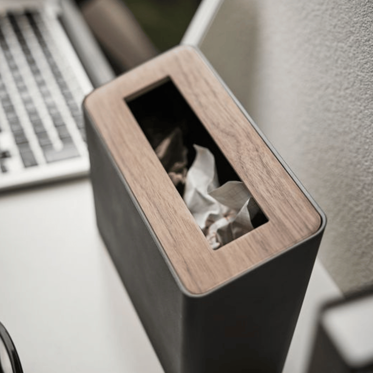 RIN Tisch-Mülleimer - Schwarz Mülleimer