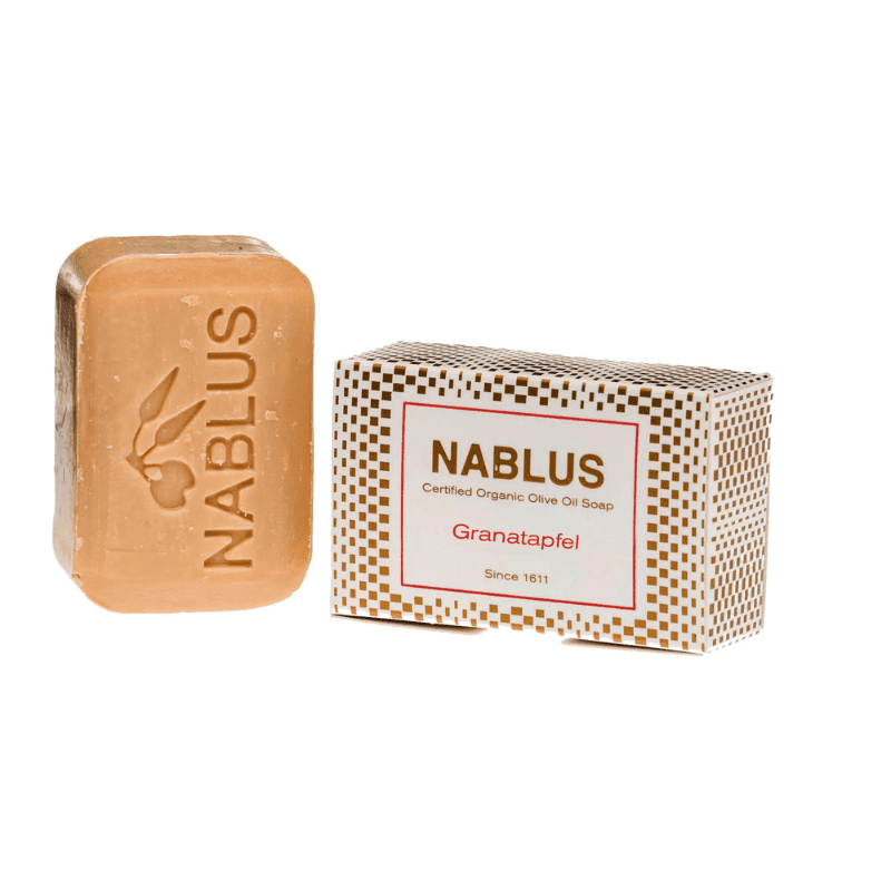 Nablus Soap - natürliche Seife aus Olivenöl - Granatapfel