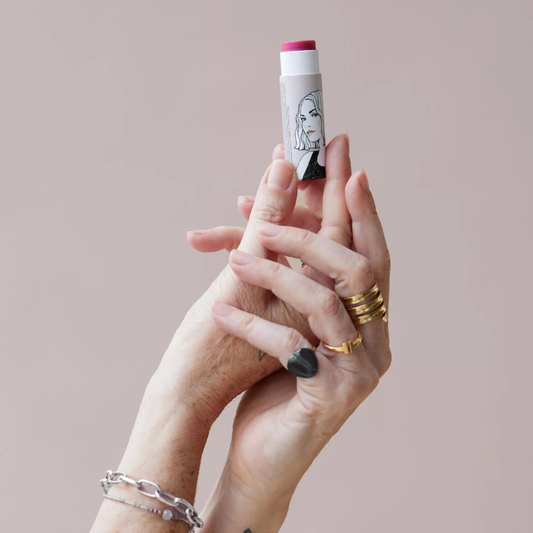 veganer Lippenpflegestift - Rosy Rosalie