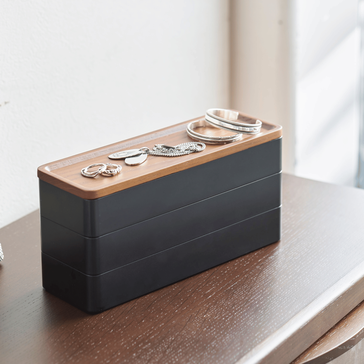 RIN Accessoire Box - Schwarz Aufbewahrungsbox