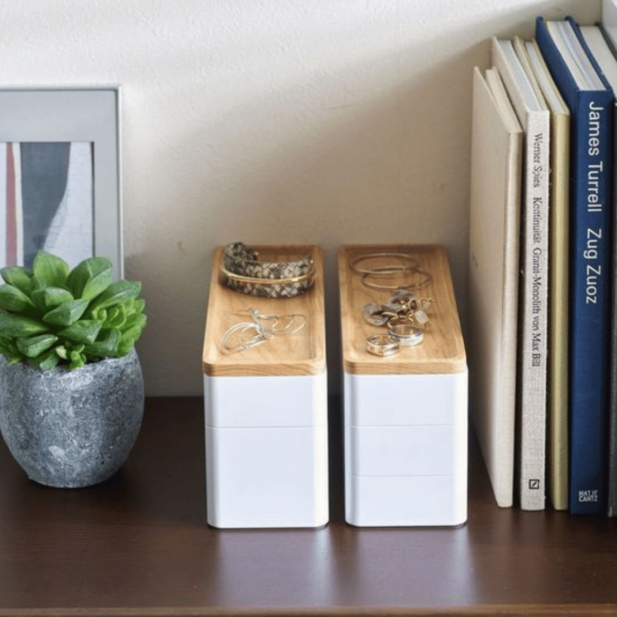 RIN Accessoire Box - Weiß Aufbewahrungsbox