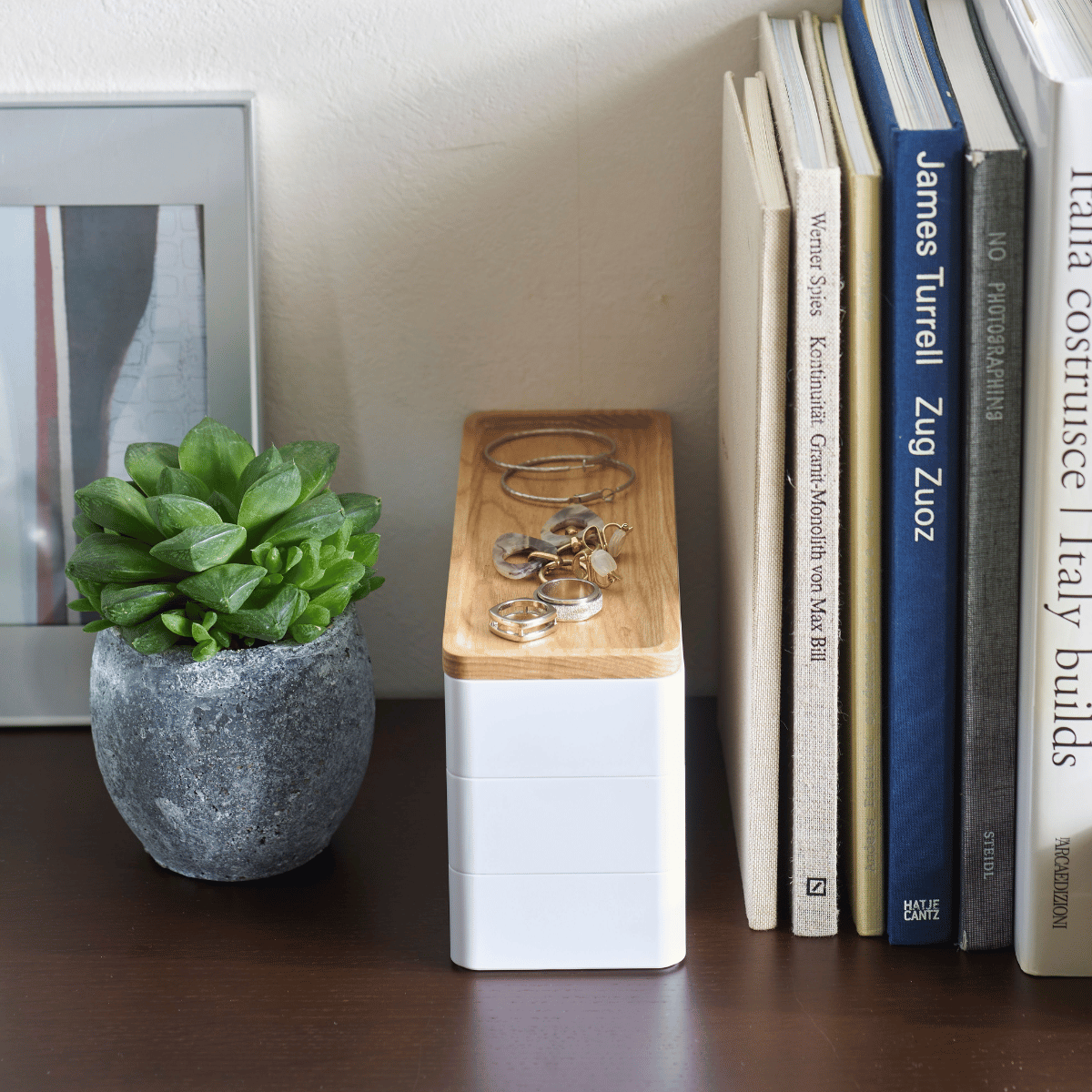 RIN Accessoire Box - Weiß Aufbewahrungsbox