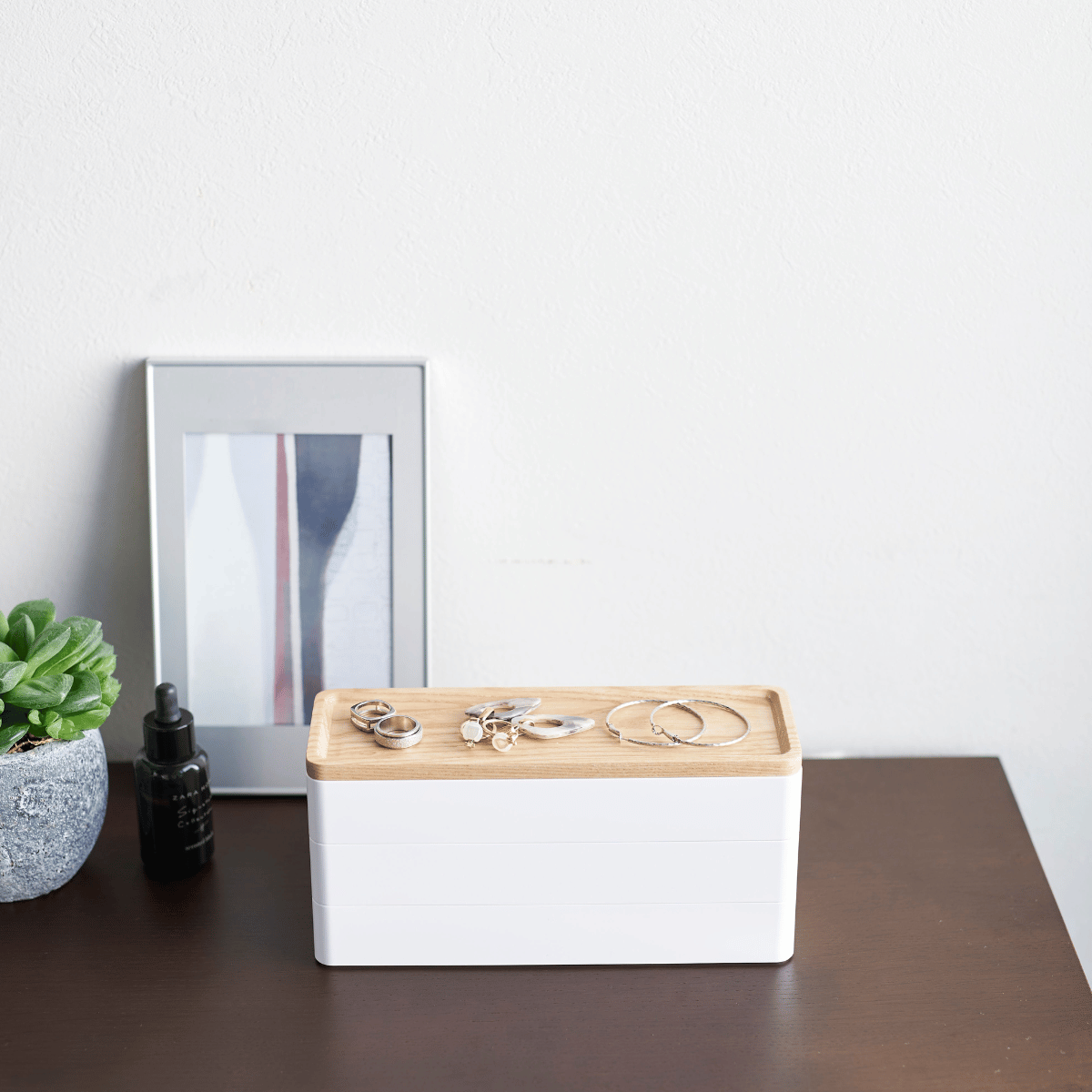 RIN Accessoire Box - Weiß Aufbewahrungsbox