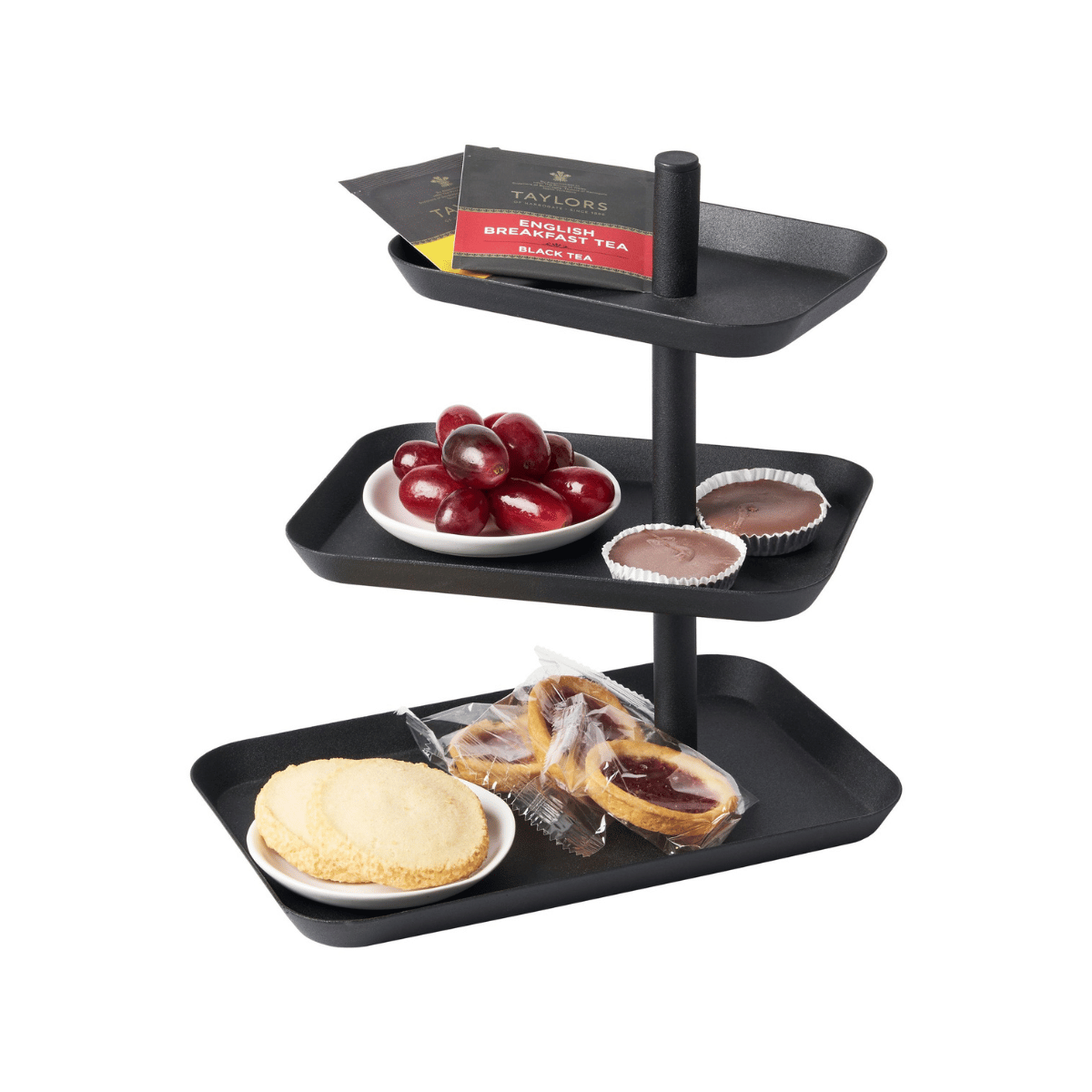 TOWER Etagere - Schwarz Etagere