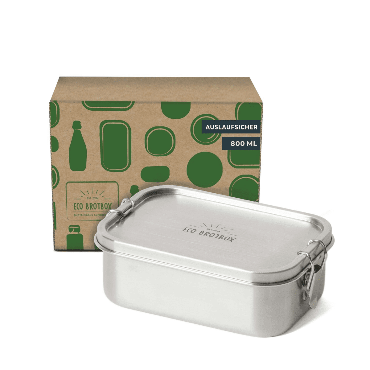 ECO Brotbox Lunchbox aus Edelstahl - Yogi Box+