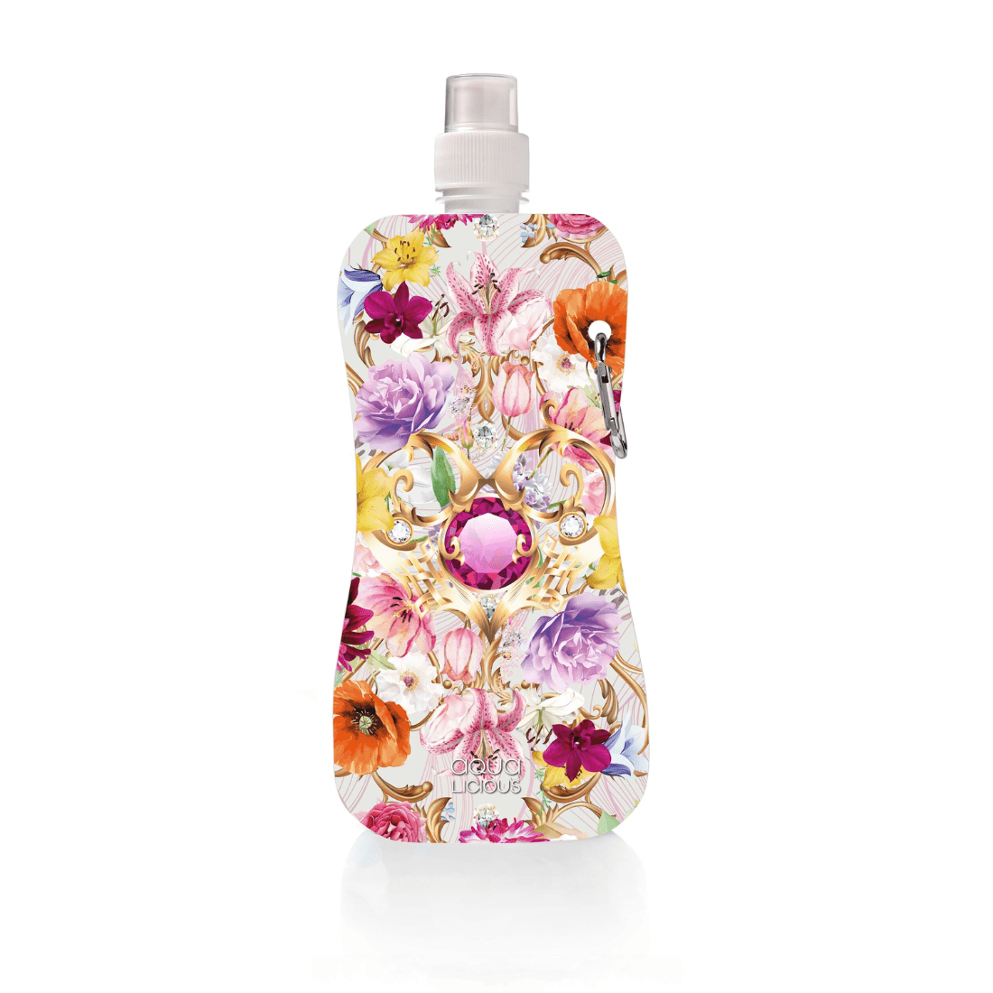 Aqua-licious Wasserflasche mit Blumenmotiv - Beyond Bloom