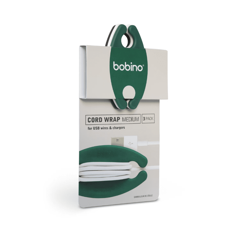 Bobino Kabelwickler für USB-Ladekabel - 3er Set