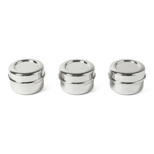 ECO Brotbox 3er Set Dosen aus Edelstahl - Chutney Boxen
