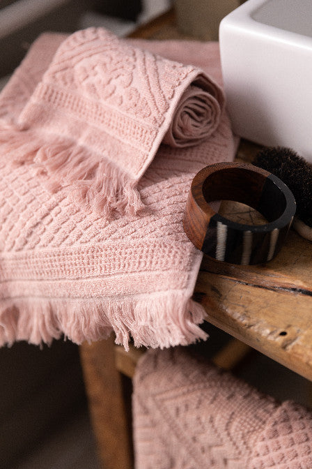 Badematte Enzo - Lachs 54 x 64 cm Badematte