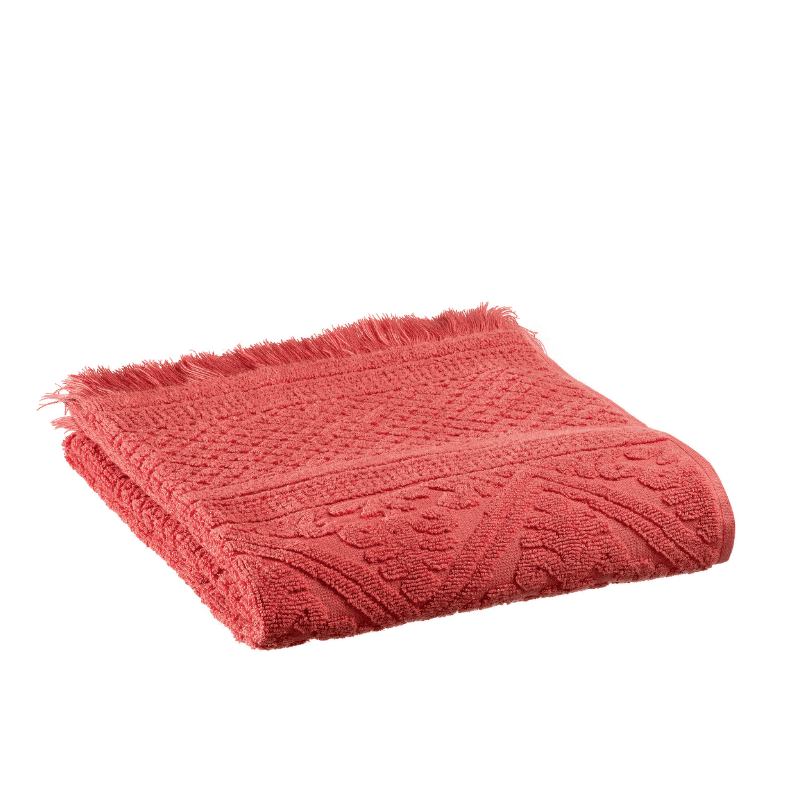 Handtuch Zoé - Ziegelrot Handtuch