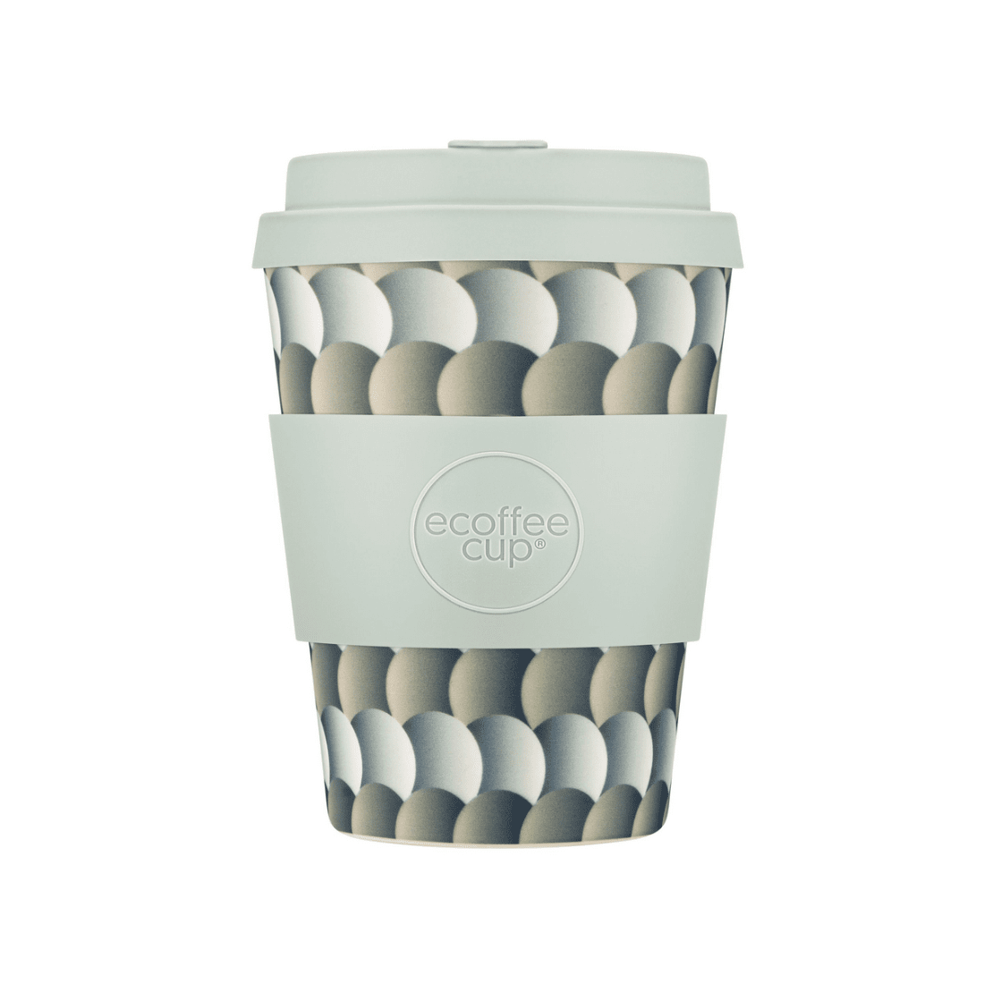 Ecoffee Cup grauer Kaffeebecher - Drempels