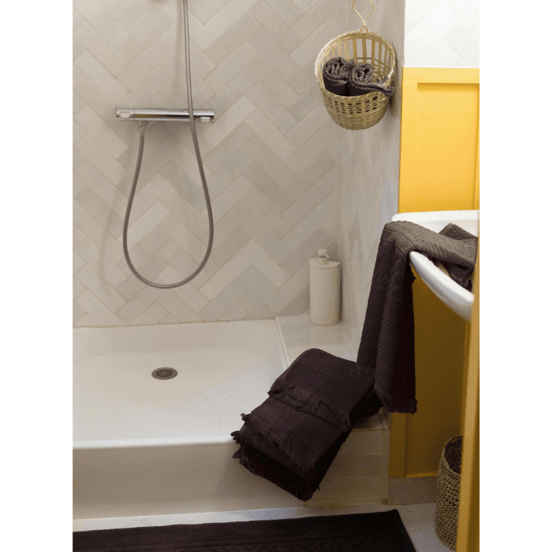 Badematte Enzo - Ebenholz 54 x 64 cm Badematte