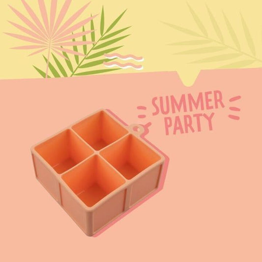 Fackelmann Eiswürfel Silikonform - Summer Party