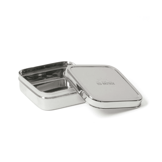 ECO Brotbox quadratische Brotbox aus Metall - Classic