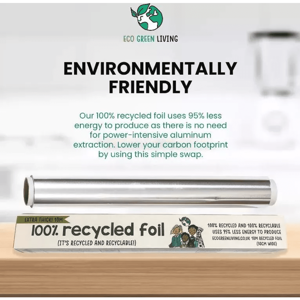 Eco Green Living 100% recycelte Aluminiumfolie