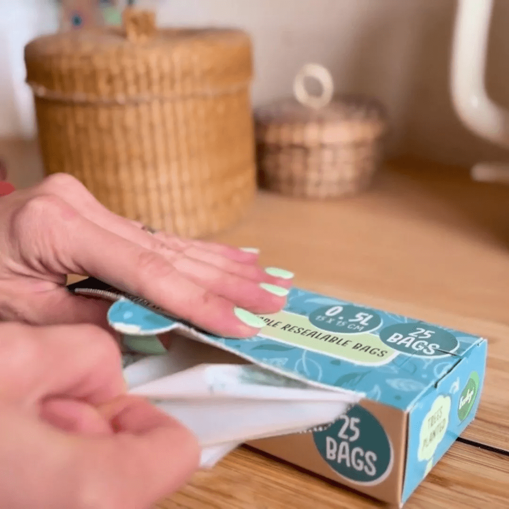 Eco Green Living nachhaltige Zip-Beutel