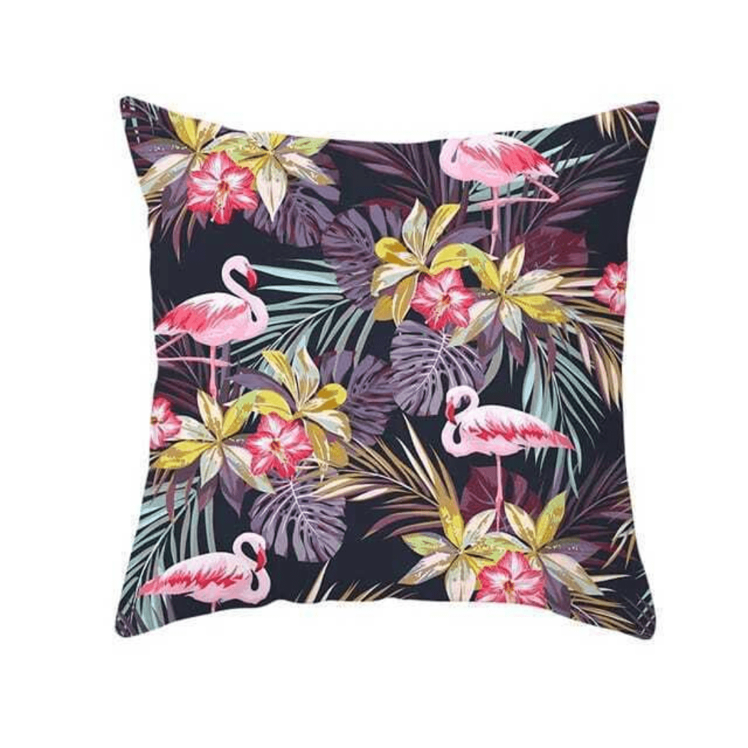 By Javy Bezug für Kissen mit Flamingos