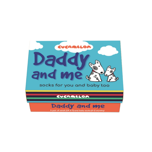 Cucamelon - Geschenkbox Socken - Daddy And Me