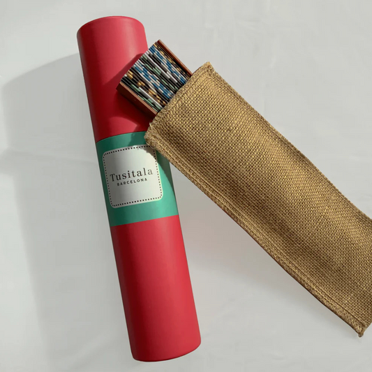 Fächer mit bunten Blumen - Flowers