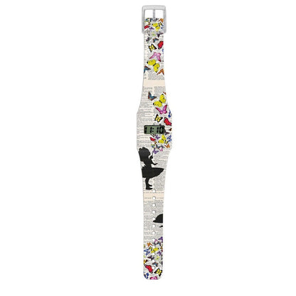 I Like Paper - Paperwatch Armbanduhr - Butterflies Fly