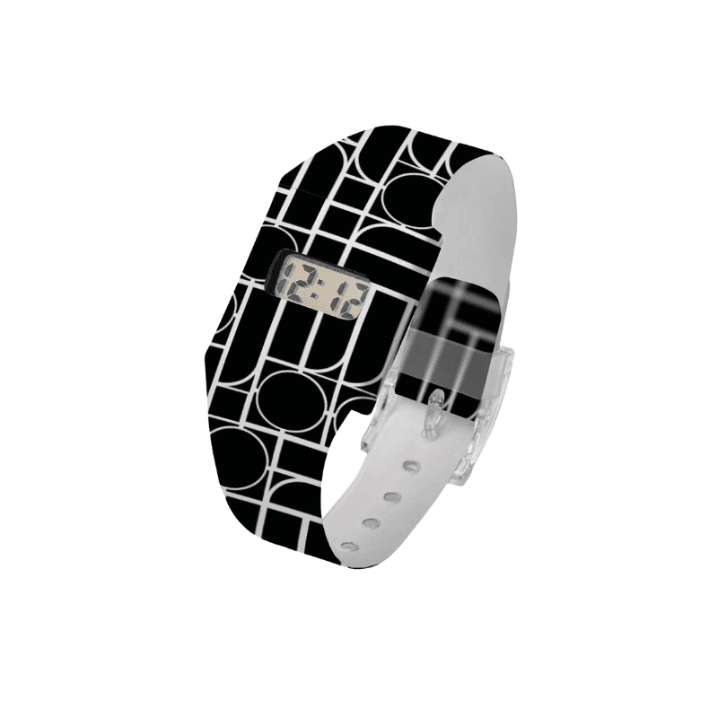 I Like Paper - Paperwatch Armbanduhr - Bauhaus Black