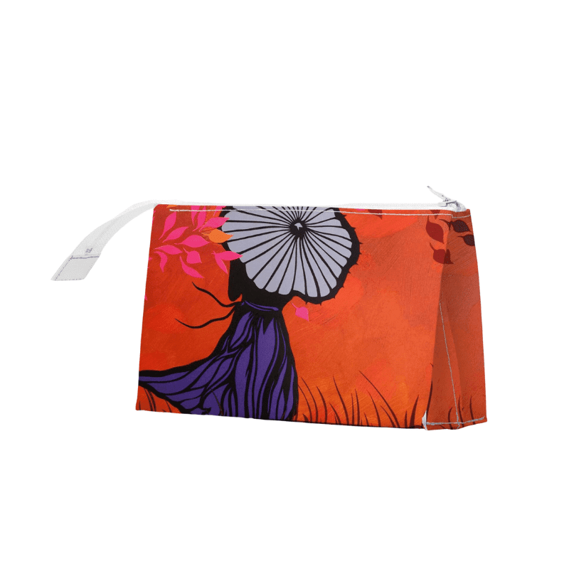 I like paper Kosmetiktasche aus Tyvek® - Herbstfrau