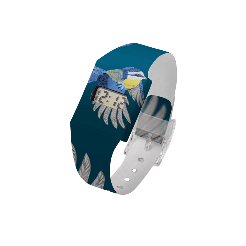 I Like Paper - Paperwatch Armbanduhr - Blaumeise