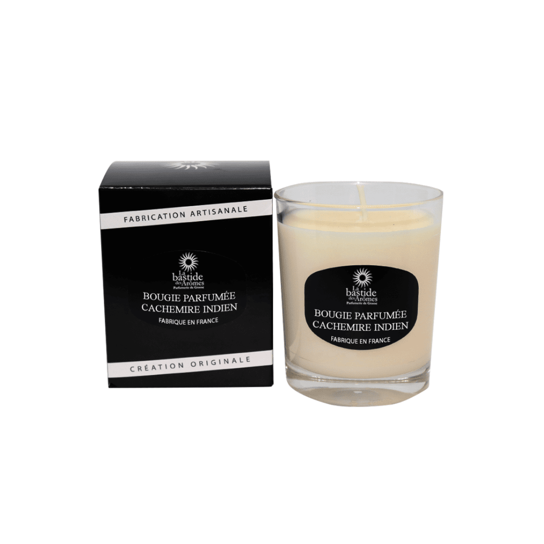 La Bastide Des Aromes Duftkerze 130g - Cachemire Indien