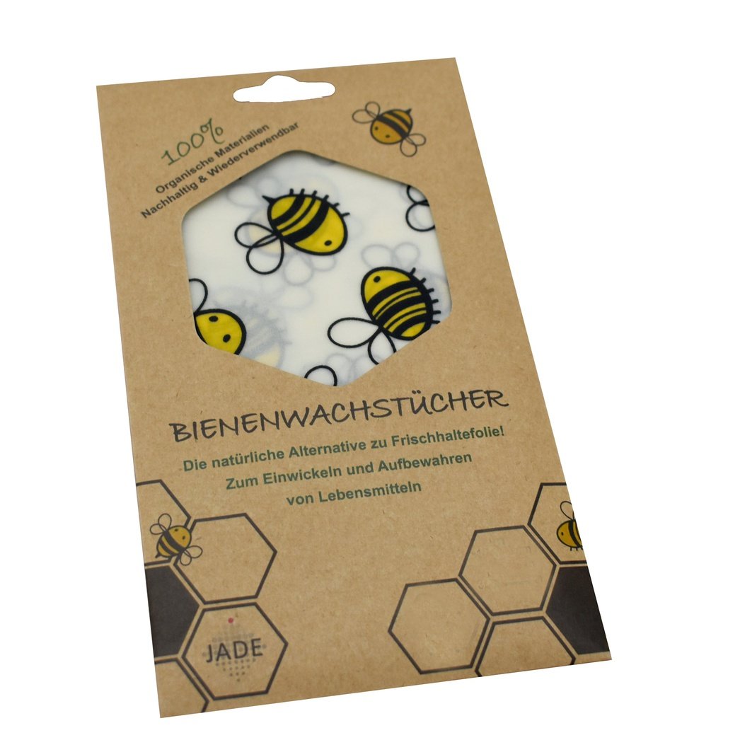 JADE kleine Bienenwachstücher - 18 x 20
