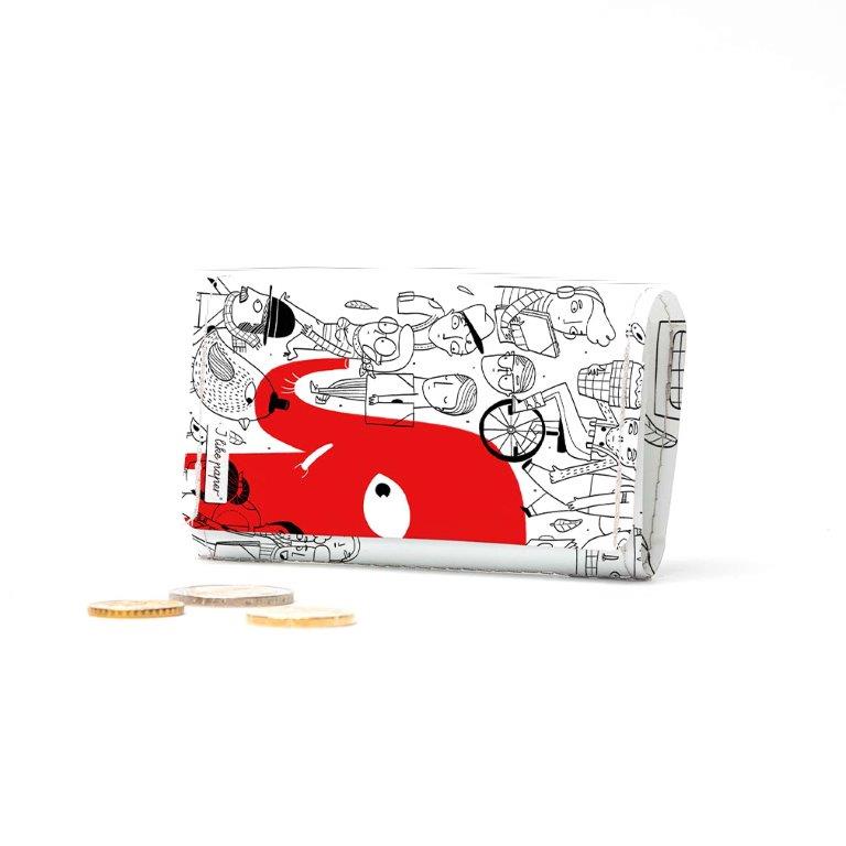 I like paper Faltgeldbörse - Red Elefant